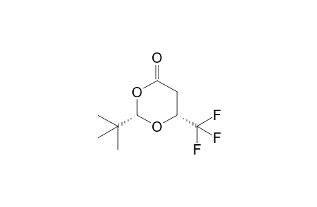 (2S,6R)-2-tert-butyl-6-(trifluoromethyl)-1,3-dioxan-4-one