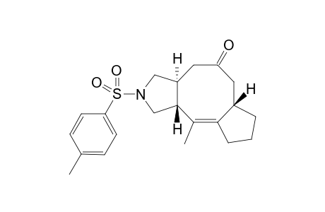 (3R*, 7S*, 11S*)-2-Methyl-N-tosyl-5-azatricyclo[9.3.0.0(3,7)]tetradec-1-ene-9-one