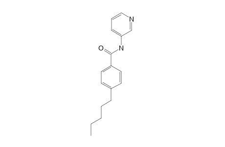 p-pentyl-N-3-pyridylbenzamide
