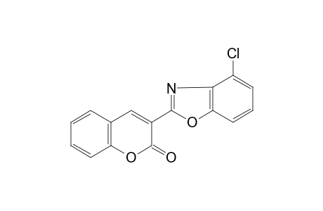 3-(4-chloro-2-benzoxazolyl)coumarin