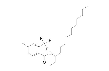 4-Fluoro-2-trifluromethylbenzoic acid, 3-tetradecyl ester