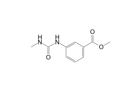 m-(3-methylureido)benzoic acid, methyl ester