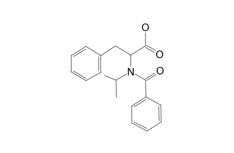 2-[Benzoyl(isopropyl)amino]-3-phenyl-propanoic acid