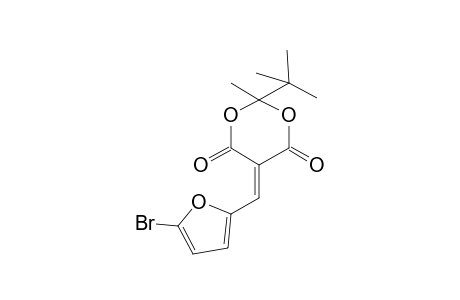 [1,3]Dioxane-4,6-dione, 5-(5-bromofuran-2-ylmethylene)-2-tert-butyl-2-methyl-