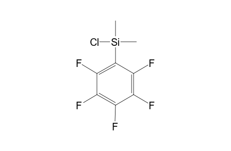 Chlorodimethyl(pentafluorophenyl)silane