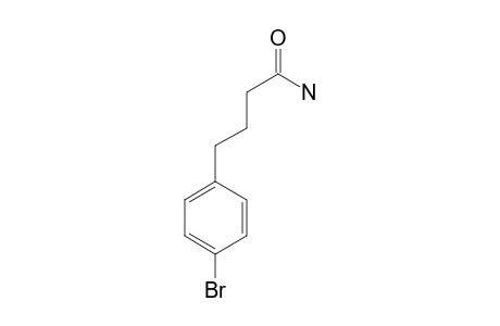 4-(p-bromophenyl)butyramide