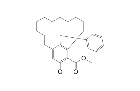 13-(Methoxycarbonyl)-14-hydroxy-17-benzyl[11]metacyclophane