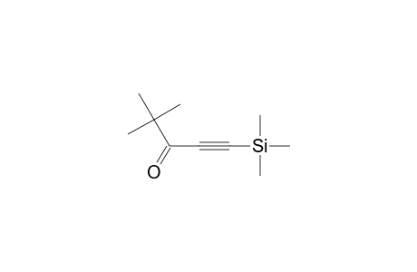 1-Pentyn-3-one, 4,4-dimethyl-1-(trimethylsilyl)-