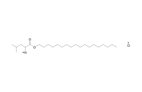 leucine, octadecyl ester, hydrochloride