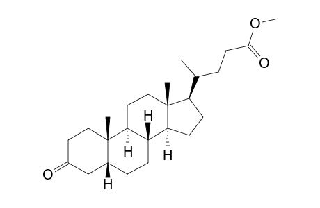 METHYL-3-OXO-5-BETA-CHOLAN-24-OATE