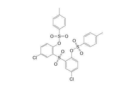 2,2'-sulfonylbis[4-chlorophenol], di-p-toluenesulfonate