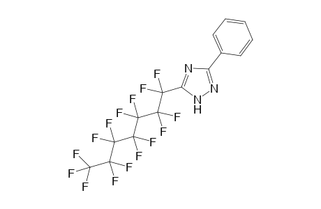 5-(1,1,2,2,3,3,4,4,5,5,6,6,7,7,7-pentadecafluoroheptyl)-3-phenyl-1H-1,2,4-triazole