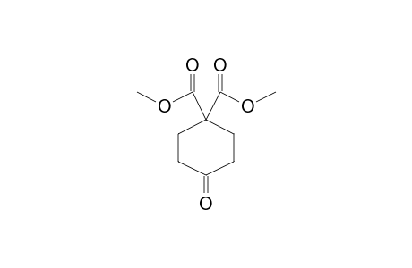 1,1-Cyclohexanedicarboxylic acid, 4-oxo-, dimethyl ester