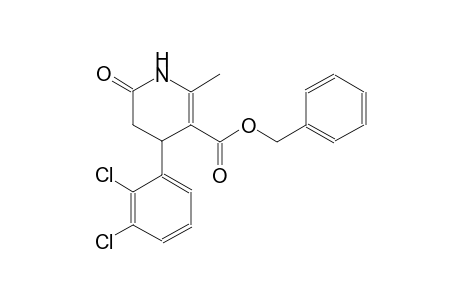 3-pyridinecarboxylic acid, 4-(2,3-dichlorophenyl)-1,4,5,6-tetrahydro-2-methyl-6-oxo-, phenylmethyl ester