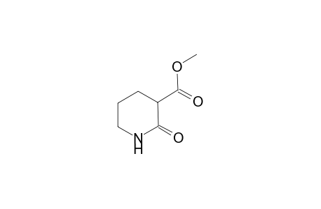 2-Oxopiperidine-3-carboxylic acid, methyl ester