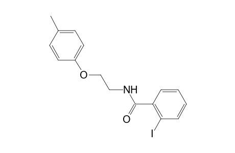 2-Iodo-N-[2-(4-methylphenoxy)ethyl]benzamide