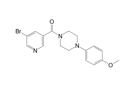 (5-Bromo-pyridin-3-yl)-[4-(4-methoxy-phenyl)-piperazin-1-yl]-methanone