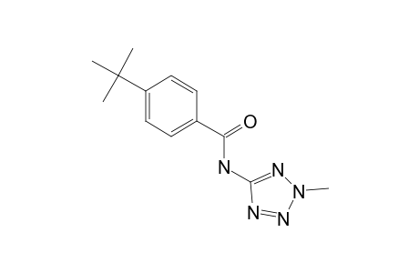 4-Tert-butyl-N-(2-methyl-2H-tetraazol-5-yl)benzamide