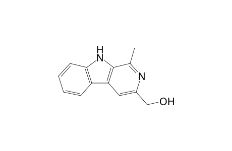 3-Hydroxymethyl-1-methyl-B-carboline