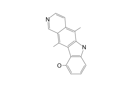 5,11-dimethyl-6H-pyrido[4,3-b]carbazol-10-ol