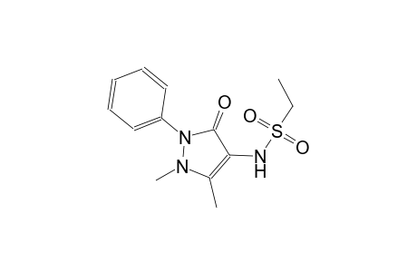 N-(1,5-dimethyl-3-oxo-2-phenyl-2,3-dihydro-1H-pyrazol-4-yl)ethanesulfonamide