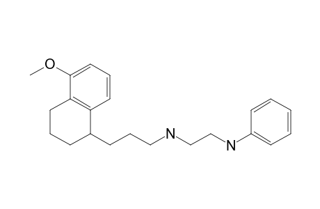 2-Anilinoethyl-[3-(5-methoxytetralin-1-yl)propyl]amine