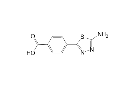 4-(5-Amino-1,3,4-thiadiazol-2-yl)benzoic acid