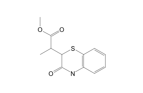 3,4-dihydro-alpha-methyl-3-oxo-2H-1,4-benzoxazine-2-acetic acid, methyl ester