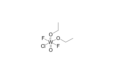 CIS-DIFLUOROCHLOROETHOXYOXOTUNGSTENE-ETHANOL COMPLEX