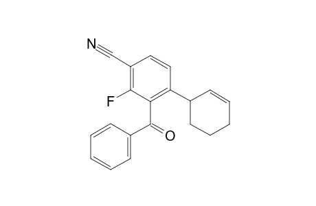 2-Benzoyl-3-fluoro-1',2',3',4'-tetrahydro-[1,1'-biphenyl]-4-carbonitrile