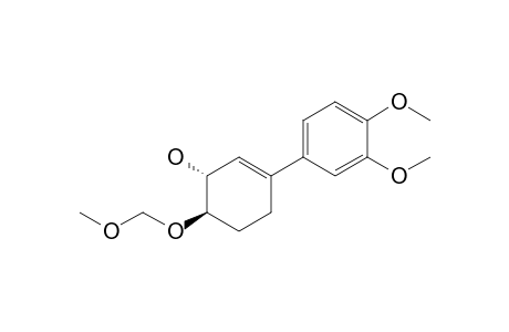 (1R,6R)-3-(3,4-dimethoxyphenyl)-6-(methoxymethoxy)-1-cyclohex-2-enol