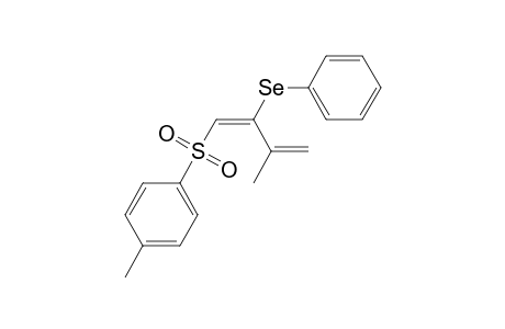 3-Methyl-2-(phenylseleno)-1-(p-toluenesulfonyl)-1,3-butadiene