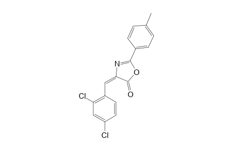 (4E)-4-(2,4-Dichlorobenzylidene)-2-(4-methylphenyl)-1,3-oxazol-5(4H)-one
