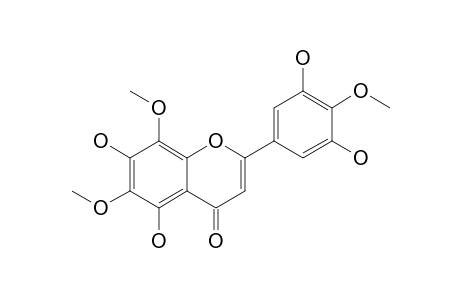 2-(3,5-Dihydroxy-4-methoxy-phenyl)-5,7-dihydroxy-6,8-dimethoxy-chromen-4-one