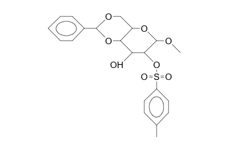 Methyl-4,6-O-benzylidene-3-tosyl-A-D-allopyranoside