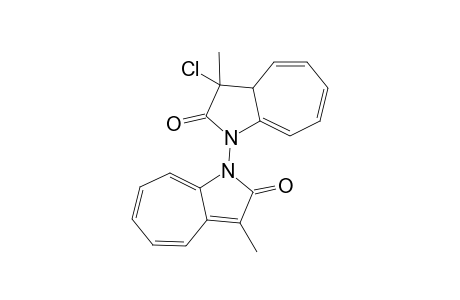 3-Chloro-3,3'-dimethyl-1,1'-biazaazulanone