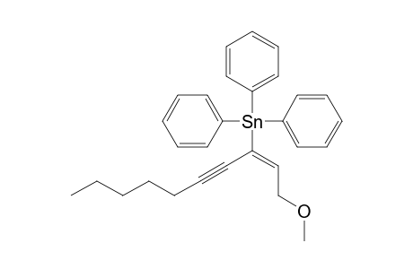 [(1Z)-1-(2-methoxyethylidene)oct-2-ynyl]-triphenyl-stannane