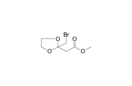 (2-Bromomethyl-[1,3]dioxolan-2-yl)-acetic acid, methyl ester