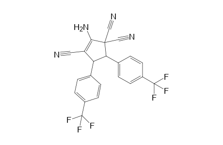 1-Amino-2,5,5-tricyano-3,4-bis[p-(trifluoromethyl)phenyl]cyclopent-1-ene