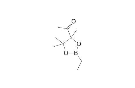 1-(2-Ethyl-4,5,5-trimethyl-1,3,2-dioxaborolan-4-yl)ethanone