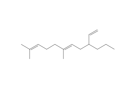 (5E)-6,10-dimethyl-3-propyl-undeca-1,5,9-triene