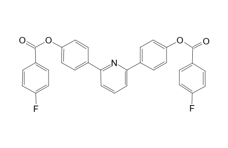 Benzoic acid, 4-fluoro-, 4-[6-[4-[(4-fluorobenzoyl)oxy]phenyl]-2-pyridinyl]phenyl ester