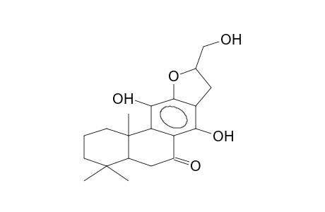 PHENANTHRO[3,2-b]FURAN-6(2H)-ONE, 1,3,4,4a,5,8,9,11b-OCTAHYDRO-7,11-DIHYDROXY-9-(HYDROXYMETHYL)-4,4,9,11b-TETRAMETHYL-