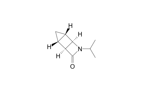 (1.alpha.,2.beta.,4.beta.,5.alpha.)-6-isopropyl-6-azatricyclo[3.2.0.0(2,4)]heptane-7-one