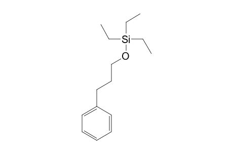 Silane, triethyl(3-phenylpropoxy)-