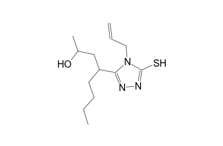 4-(4-allyl-5-sulfanyl-4H-1,2,4-triazol-3-yl)-2-octanol