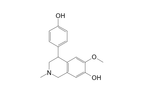 7-Isoquinolinol, 1,2,3,4-tetrahydro-4-(4-hydroxyphenyl)-6-methoxy-2-methyl-, (.+-.)-