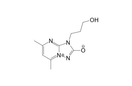 [1,2,4]Triazolo[1,5-a]pyrimidinium, 1,2-dihydro-3-(3-hydroxypropyl)-5,7-dimethyl-2-oxo-, hydroxide, inner salt