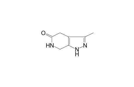3-Methyl-1,4,6,7-tetrahydro-pyrazolo[3,4-c]pyridin-5-one