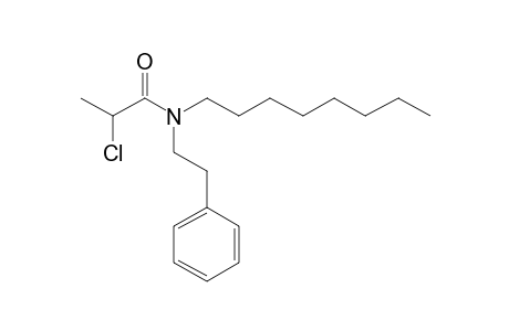 2-Chloropropanoyl amide, N-(2-phenylethyl)-N-octyl-